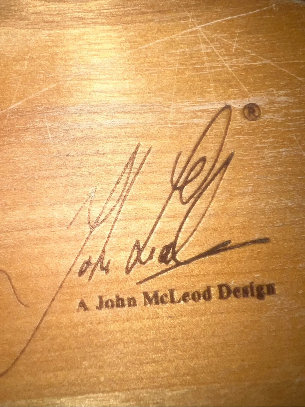 John McLeod Vermont Bowl Co. for Williams-Sonoma Wooden Salad Bow & Utensials